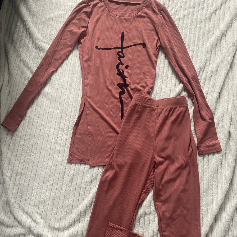 Two Piece Pants Set